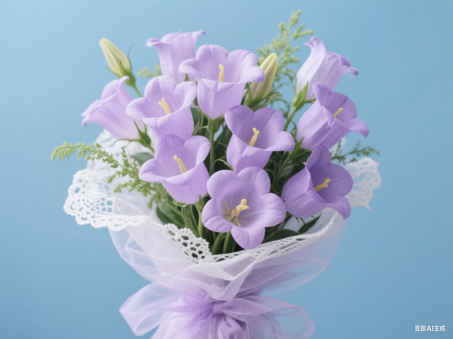 桔梗花束 - 永恒之爱