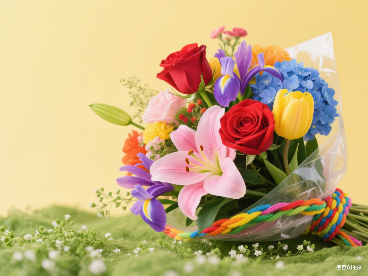 混合花束 - 彩虹心情