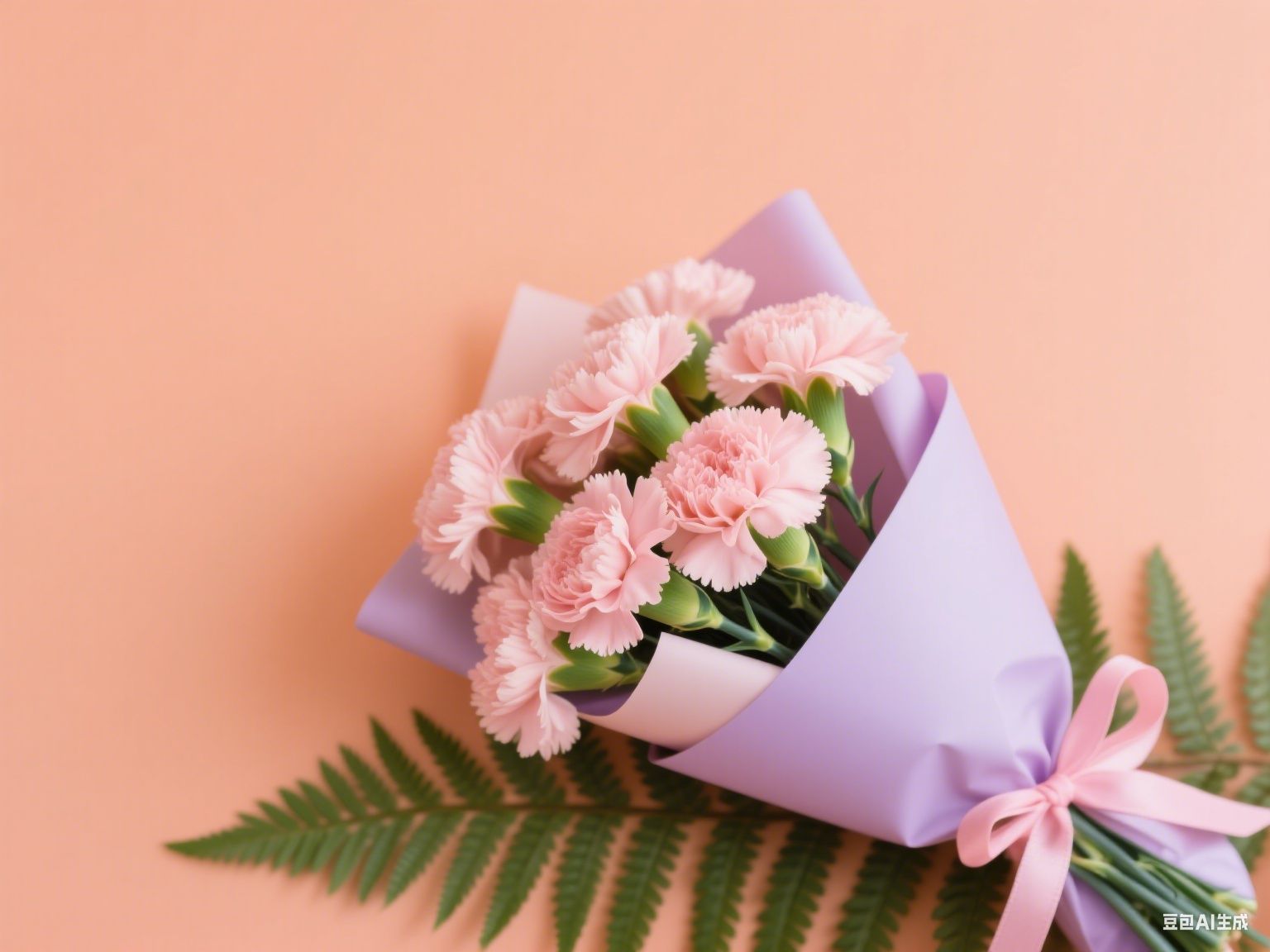 康乃馨花束 - 母亲节专款